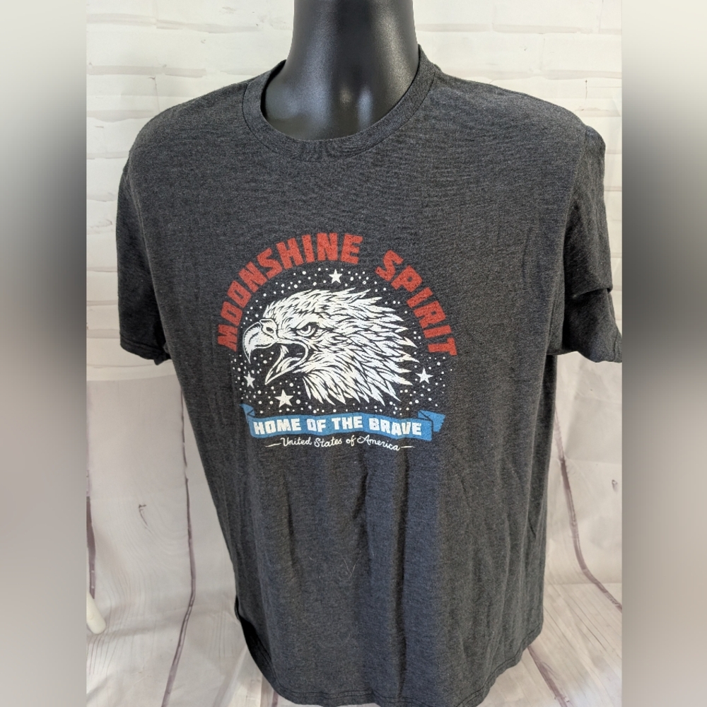 Moon Shine Spirit Charcoal Tee